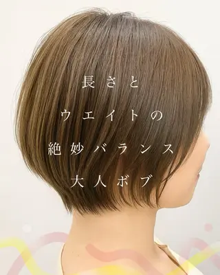 ショート カラー noppo所属・NOPPO 和泉市 美容室／奥村　飛鳥のヘアスタイル