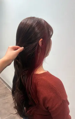 ロング カラー tip top 町田店所属・みなかわ カラーモデル募集中のヘアスタイル