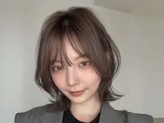 ミディアム カラー 🎀Maho🎀ボブ × 髪質改善のヘアスタイル