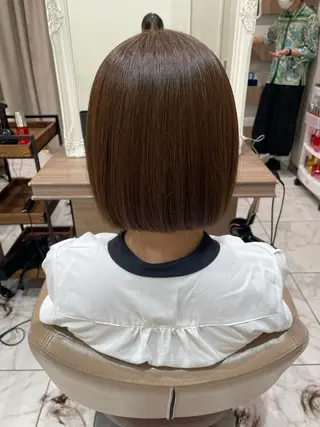 ミディアム カラー 韓国透明感カラー🌀 yuukiのヘアスタイル