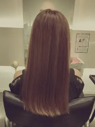 ロング カラー 関口 友行のヘアスタイル