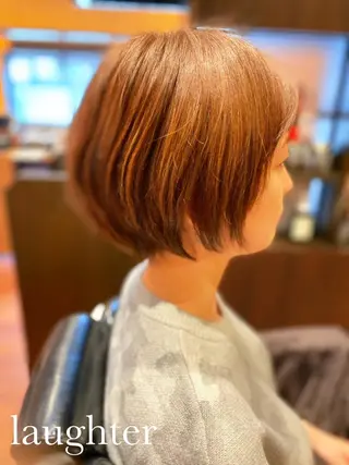 ショート 尾崎 弘充のヘアスタイル