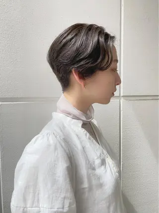 ショート カラー a moment(モーメント)所属・蔵前 デザインカット KOBAYASHIのその他イメージ