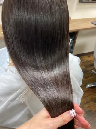 カラー ミディアム Reflet 新宿/プルエクステのヘアスタイル