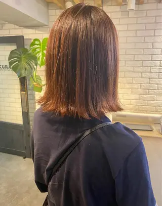 ショート カラー ヘアアレンジ stylist/蛯谷 珠里のヘアスタイル