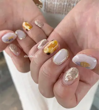 ロング カラー ネイル be-cares beauty(豊川店のネイルデザイン