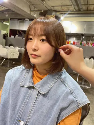 ショート カラー ボブヘアカット Rikapi❤️のヘアスタイル