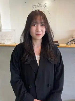 ロング 前川 瑞希のヘアスタイル