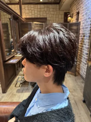パーマ オノ ソウイチロウ/ ブリーチ/パーマのヘアスタイル