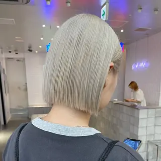 ショート 💫艶ブリーチ特化／ ベージュ💫ユウゴのヘアスタイル