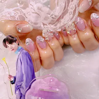 ネイル La neige* yuki 🥯🍑のネイルデザイン