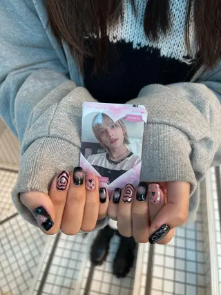 ネイル 【韓国ヘア・ネイル】 HINATA🍒のネイルデザイン