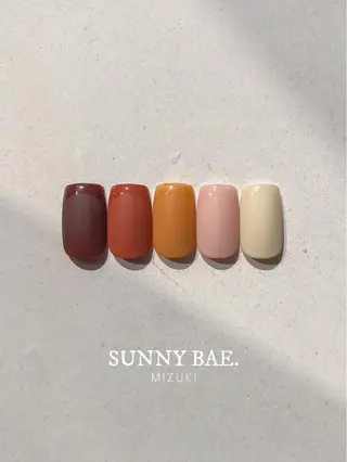 ネイル SUNNY BAE. 🌼MIZUKIのネイルデザイン