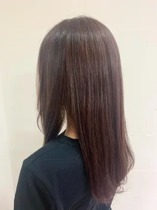 ロング カラー 戸丸 絵夢のヘアスタイル