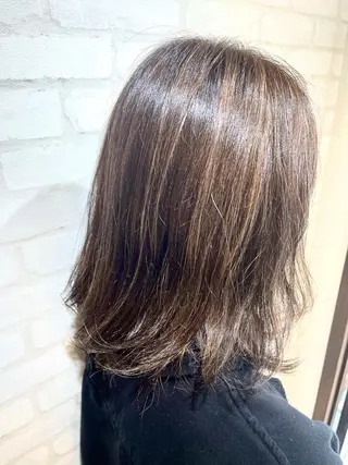 ミディアム ANDIAMO SAKAE  楓のヘアスタイル