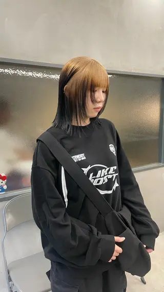 カラー 佐伯 和佳のヘアスタイル