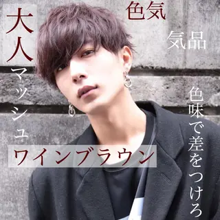 カラー メンズ 【渋谷メンズ特化】 🔥BLUCK🔥のヘアスタイル