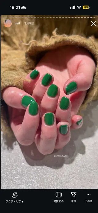 ネイル Of　HAIR所属・外山 なつ美のネイルデザイン