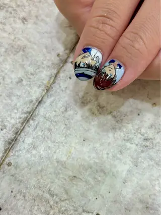 ネイル 安藤 彩乃のネイルデザイン