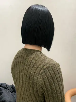 ミディアム SAUT銀座所属・石川玲菜/ 髪質改善ボブ/メンズのヘアスタイル