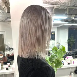 カラー ﾃﾞｻﾞｲﾝｶﾗｰ 🤍ｼﾉﾌﾞ🤍のヘアスタイル