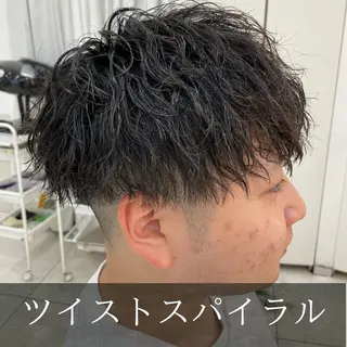 パーマ メンズ メンズパーマ特化 👑店長👑間宮👑のヘアスタイル