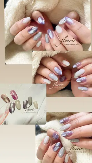 ネイル フルリール 【プライベートサロンのネイルデザイン