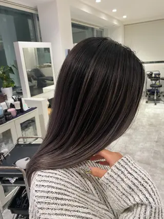 ミディアム カラー JILBLAN京都 ショート/ハイライトのヘアスタイル