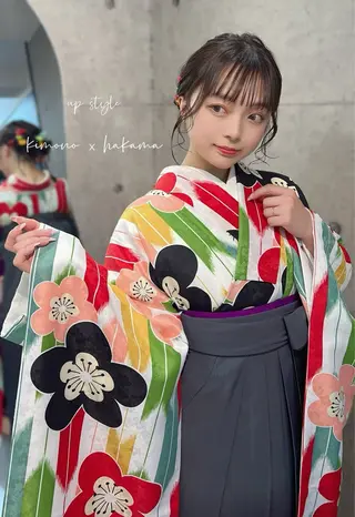 ミディアム ヘアアレンジ ヘアメイク/髪質改善 🎀Moeri🎀のヘアスタイル