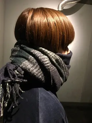 ショート カラー stream1st所属・ツヤカラー 🕊️sayakaのヘアスタイル