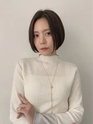 ショート 大人美人ショート 杉浦主馬のヘアスタイル