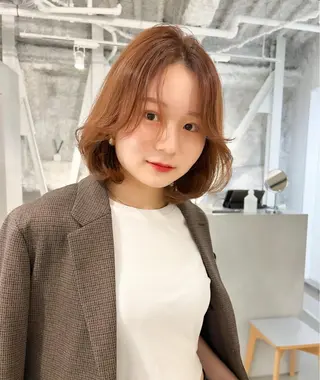 ショート パーマ レイヤーカットのプロ 大人ヘア宮森貴志のヘアスタイル