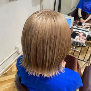 カラー 韓国ヘア AINA🐱のヘアスタイル