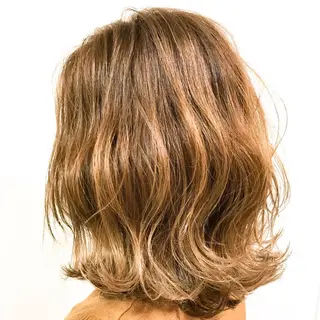 ミディアム カラー 🌈限定価格🌈 鈴木　瑛輔のヘアスタイル