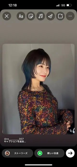 ミディアム カラー 🎀ハイトーン/レイ ヤー/Reina🎀のヘアスタイル