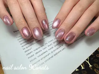 ネイル 💜ワンホンネイル ナインカラット💎のネイルデザイン