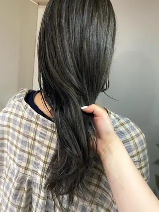 ロング カラー ヘアアレンジ ボブ /ニュアンス/ satomi🧸💖のヘアスタイル