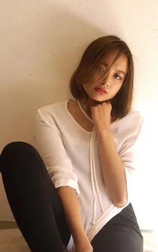 ショート カラー ACT仙川所属・みうら ミウラのヘアスタイル