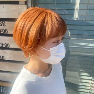 ショート 🌷透明感カラー🌷 内田零菜のヘアスタイル