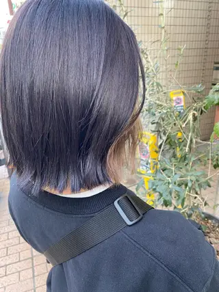 セミロング カラー 宮内 真乃のヘアスタイル