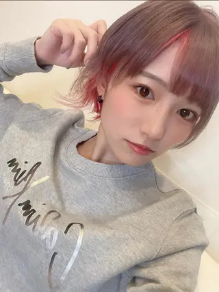 ショート カラー ブリーチ＆カラーが 得意☀️望月宣雄☀️のヘアスタイル