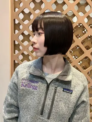 ショート カラー 川間 将彦のヘアスタイル