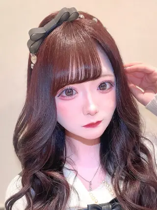 セミロング カラー 韓国ヘア/レイヤー/ 顔まわり/りょーとのヘアスタイル