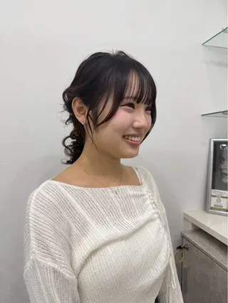 ロング ヘアアレンジ ヒナ .のヘアスタイル