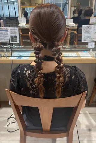 セミロング mana 💜のヘアスタイル