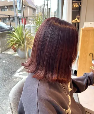 ミディアム カラー 川村 琴のヘアスタイル