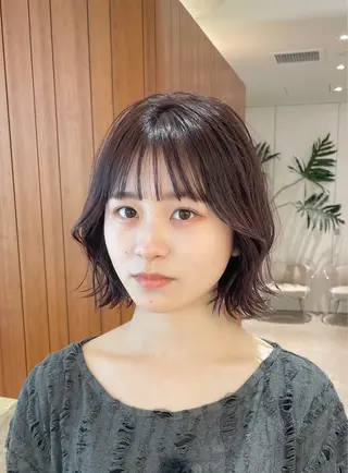 ショート 渋谷ボブ/レイヤー ボブ田中航平のヘアスタイル