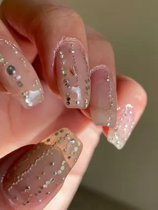 ネイル 草加ニュアンスネイル 🌚hersのネイルデザイン