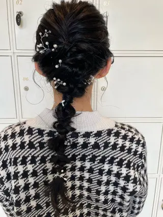 ヘアアレンジ 鶴岡で縮毛矯正なら お任せ！ハヤシナオミのヘアスタイル