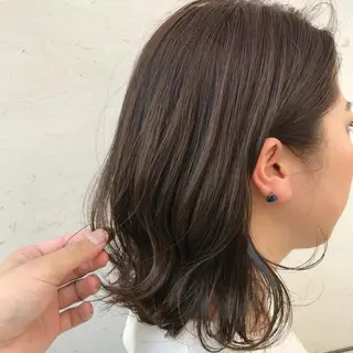 カラー ulu名古屋栄所属・落合しほ/韓国ヘア/ 髪質改善/縮毛矯正のヘアスタイル